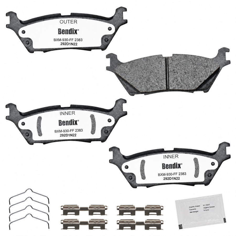 Bendix MKD2383FM Heavy Duty Rear Brake Pads